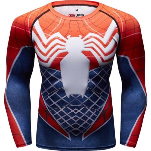 High Quality Custom Logo Sublimation Printed Men Lycra Rashguard Long Sleeve Sportswear