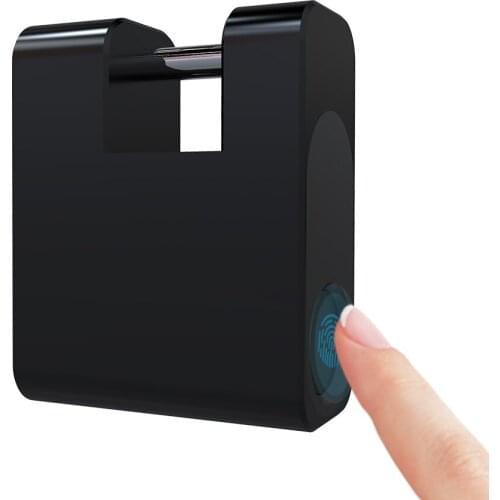 XB30F Fingerprint Padlock 20 Sets Fingerprint Unlock USB Rechargeable Smart Keyless Fingerprint Lock Anti-Theft Mini Lock