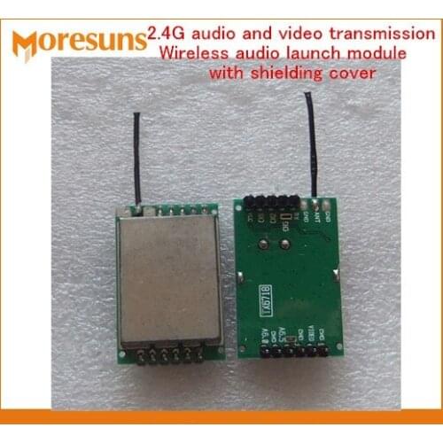 10pcs 2.4G audio and video transmission Wireless audio launch with shielding cover anti-interference transmitter module TX6718