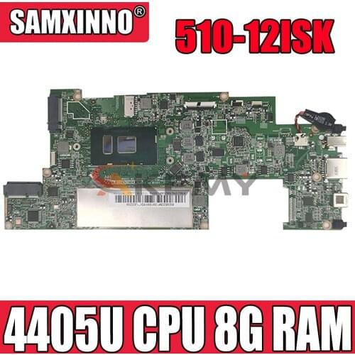 Brand new original for Lenovo ideapad MIIX 510-12ISK notebook motherboard SR2EX 4405U CPU 8G RAM 100% test work free shipping