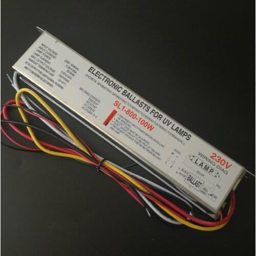 100W 230V Germicidal Lamp Electronic Ballasts UV Ballast for UV Lamps TUV36T5HO TUV55WHO TUV75WHO TUV95WHOPL-L SL1-800-100W