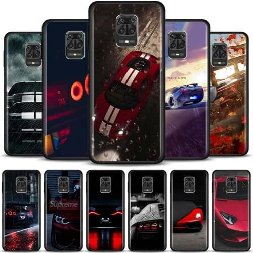 Cool sports car Super Car Case For Xiaomi Redmi Note 10 Pro Max 9 8 7 Cover For Redmi K40 Pro Plus 9 Power 9A 9C 9T Shell