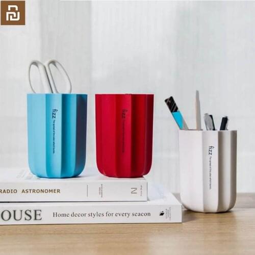 Youpin pen holder, desktop pot, makeup tool storage cup, office, student, schoolgirl pen holder, multifunctional desktop