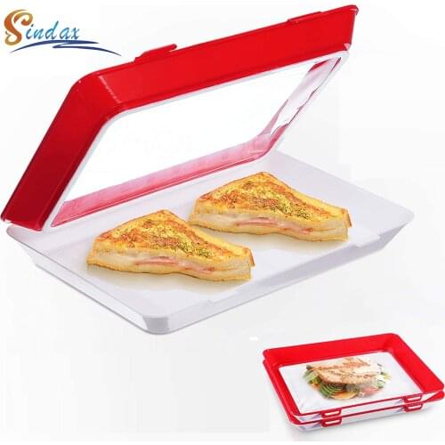 Eco Food Preservation Tray Creative Food Preservation Stackable Magic Elastic Food Fresh Tray Reusable Food Storage Container