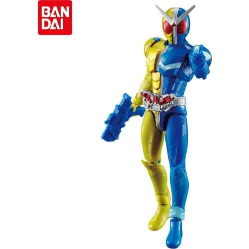 Genuine Bandai Anime Kamen Rider Active Joint RKF W Luna Trigger Action Figure Doll Model Collection Kids Christmas Gift Toys