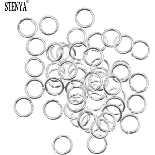 STENYA Jump Ring Split Clasp Hook Earrings Findings Mobile Strarp Charms Dangle Making Craft DIY Decorationsmetal Kit supplie