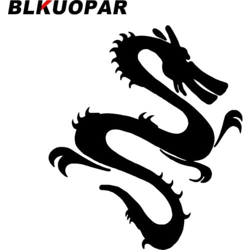 BLKUOPAR for Shape Chinese Monster Car Stickers Sunscreen Creative Decals Refrigerator Vehicle Surfboard Decor Car Styling