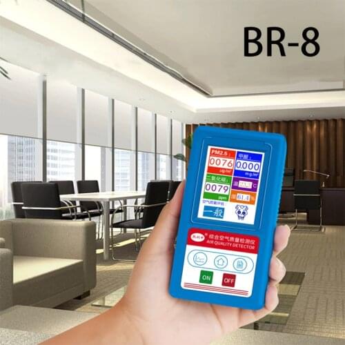 2021 NEW Air Quality Analyzer Accurate Measurement PM2.5 Formaldehyde Particles Detector Meter Particle Dust Counter Tester