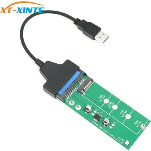 Add On Card for NGFF M.2 Adapter Plug&Play SATA3 Raiser B-Key SSD Expansion Card 2in1 Converter USB3.0 2.0 Type C Sata III Cable
