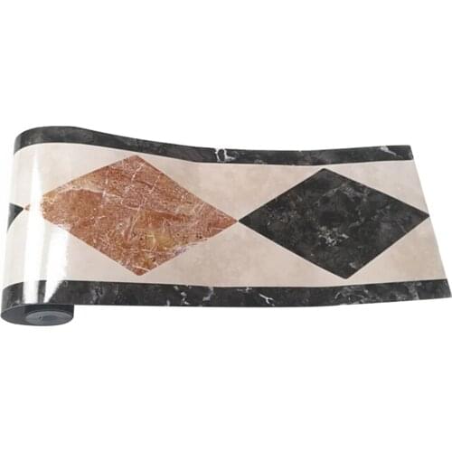 DIY Self-Adhesive Tile Sticker Kitchen Bedroom Home Floor Waterproof Tiles Mosaic Wall Sticker