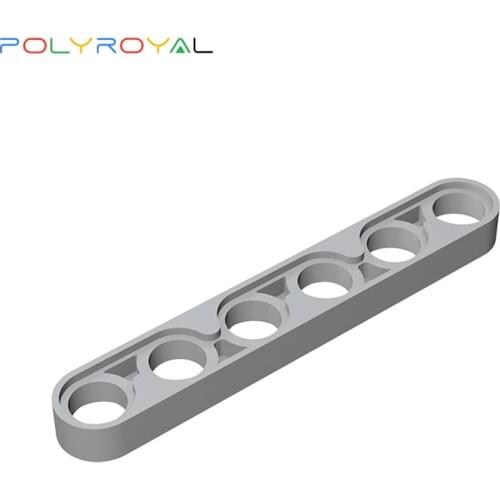 Building Blocks Technicalalal DIY 1x6 Thin hole arm Liftarm 10 PCS Compatible Assembles Particles Moc al Parts toy 32063