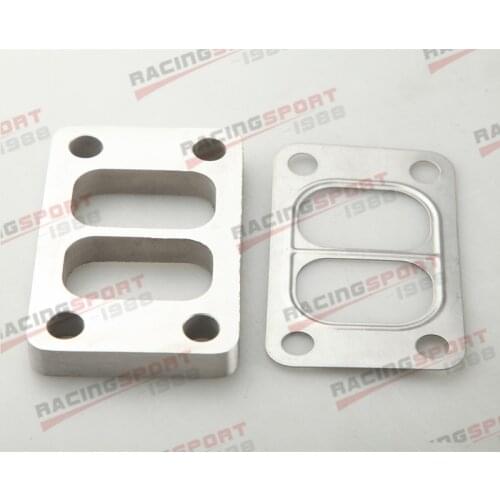 SS304 Turbo Flange&Gasket For T3 T3/T4 T04E Divided Turbo Manifold Turbo Charger