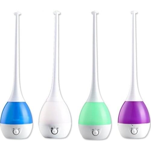 2.6L Floor Standing Air Aroma Humidifier Household Night Light Big Fog Humidifier Ultrasonic Essential Diffuser Aromatherapy