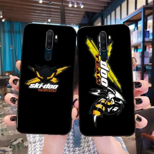 YJZFDYRM Ski doo Ski-Doo Team Phone Case For Oppo A5 A9 2020 Reno2 z Renoace 3pro Realme5Pro