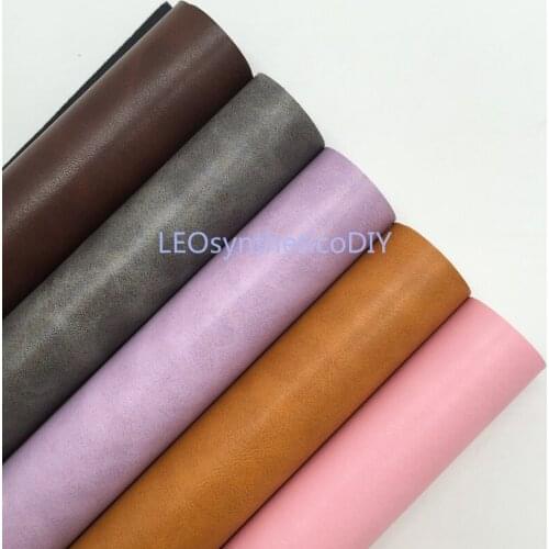 1PC 21X29CM Waxy Two Tones Faux Leather Fabric, Synthetic Leather Fabric For Making Bows LEOsyntheticoDIY T350A