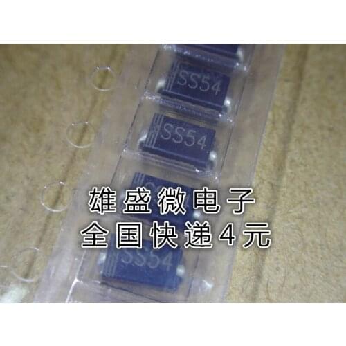 100% Original New In Stock SS54 SR540 40V5A DO-214 SMA 1K=68 10pcs/lot