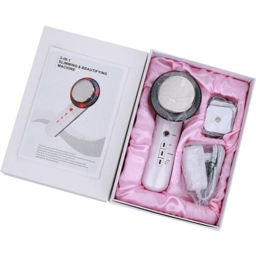 3 in 1 EMS Body Slimming Ultrasound Cavitation Infrared Massager Fat Burner Galvanic Infrared Ultrasonic Therapy Dropshipping