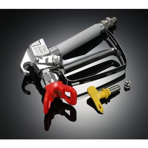 3600PSI High Pressure Airless Paint Spray Gun airbrush +517 Spray Tip +Nozzle Guard for Wagner Titan Pump Spraying Machine