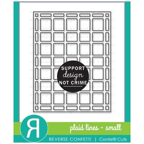 AliliArts Metal Cutting Dies Plaid Lines small Panel diy Scrapbooking Photo Album Decorative Embossing PaperCard Crafts Die