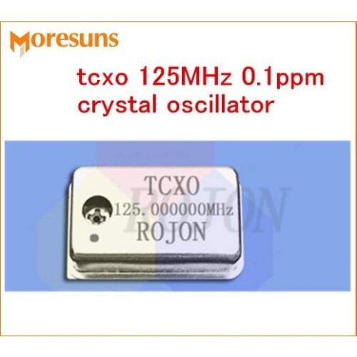 Fast Free Ship 5pcs/lot TCXO 50MHz 100MHz 125MHz 0.1ppm Temperature-compensation Crystal Oscillator