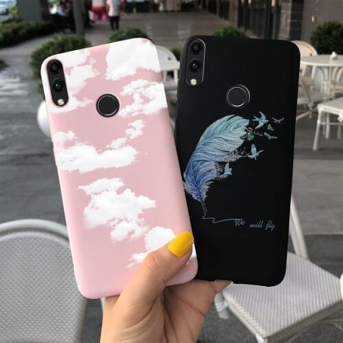 Honor 8C Case Fashion Patterns Silicone Phone Case For Huawei Honor 8C BKK-L21 Soft Funda on Honor8C Shockproof Bumper Bag 6.26"