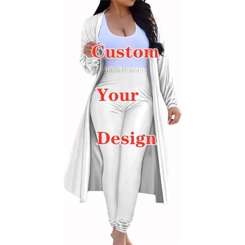 FORUDESIGNS Women Coat Thin 2 Pieces Suit Custom Pattern Spring Long Sleeve Cardigan Outfit 3D Printing Ladies Casual Suites