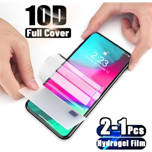 10D Hydrogel Film Screen Protector For Samsung Galaxy A51 A71 A91 A11 A21 A41 M21 M31 A50 A70 Note 10 S10 Lite 2020 A7 2018 Film