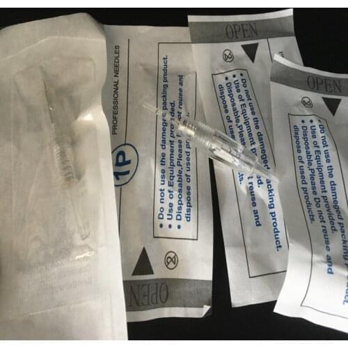 Hotselling 50pcs 1RL/DRL/3RL/5RL/7RL/3F/5F Permanent Makeup Machine Needles Tattoo Eyebrow Lips Cartridge Needles
