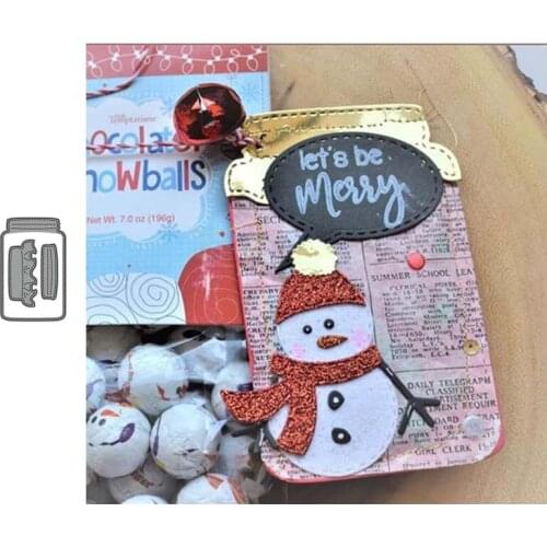 Wishing Bottle Metal Cutting Dies for Scrapbooking Mold Cut Stencil Handmade DIY Card Make Mould Model Craft Decoration New 2021