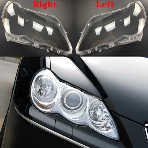 Front Headlight Cover For Toyota REIZ Headlamps Plastic Cover Lampshade Glass Headlamp Head Light Case Lamp Shell 2005-2009