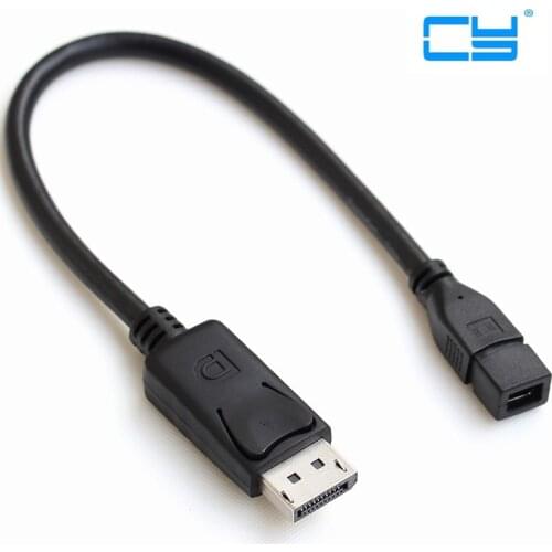 1pcs thunderbolt mini displayport para dp feminino masculino conversor adaptador para ma book pro air new toshiba
