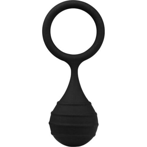 Silicone Penis Lasting Erection Device Stretching Exerciser Cock Rings Scrotum Cage Ring Sex Products for Men Delay Ejaculation