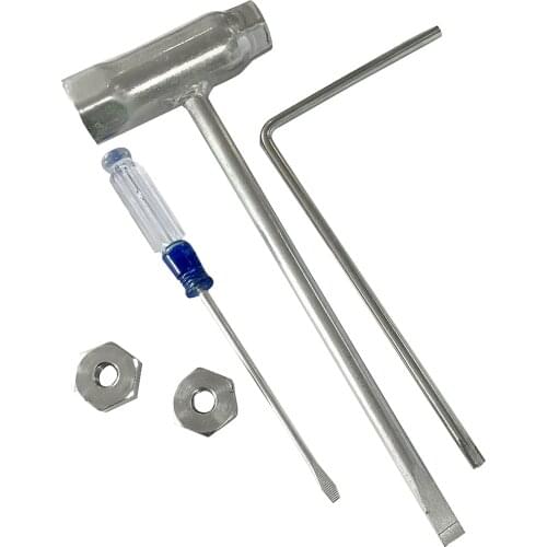 T-WRENCH 3/4''x 1/2'' T27 END for STIHL Chainsaw with Screwdriver Bar Nut Tool Set - Plastic + Metal