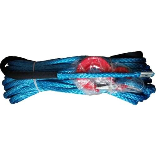 1/2" x 100' 12mm*30m offroad winch rope with hook for accessaries,winch rope 12mm,cable winch, uhmwpe rope