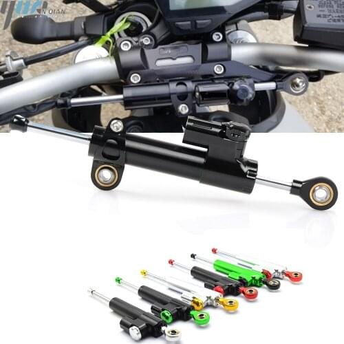 Universal Motorcycle Aluminum Adjustable Steering Damper Stabilizer For Yamaha YZ125 YZ450F WR250F YZ450F YZ85/LW YZ250 YZ250F