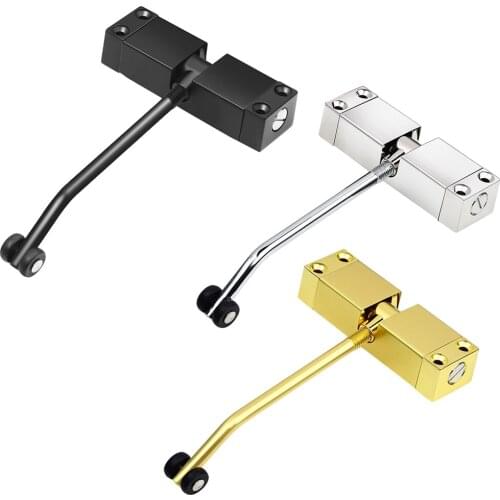 Stainless Steel Automatic Spring Door Closing Device Can Adjust The Door Closing Device 160x30x22mm Furniture Hardware