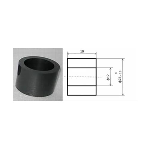 High quality Boron Carbide Sandblasting Nozzle (L) 19mm X (D) 25mm X (H) 12 mm,50 PCS. Free shipping