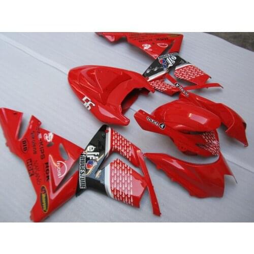 High quality ABS plastic Fairing kits for Kawasaki ZX10R 2004 2005 NINJA ZX-10R 04 05 red white black bodywork fairings set YV71