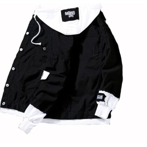 WANANSN Men's Bomber Hoodies