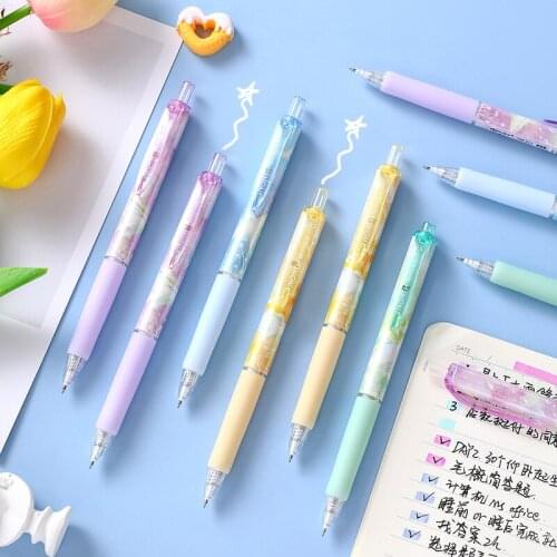 1pc DOMI DM-923 Limited Whale Gel Pen 0.5mm Black Press Gel Pen ST Nib Smooth Writing Supplies