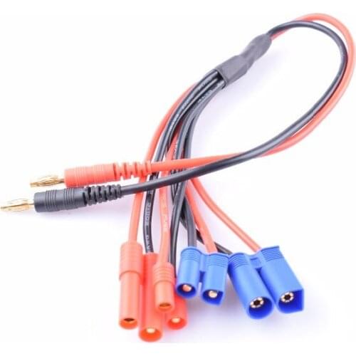 4 In 1 Multi Cable RC Battery Charge Lead RC Battery Adapter