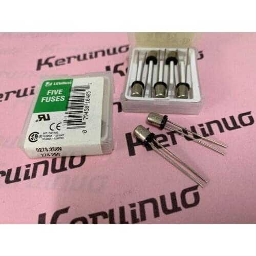 5PCS/lot NEW ORIGINAL 0278.250V 0.25A 125V LITTELFUSE