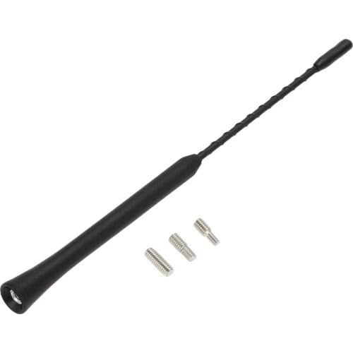 9 Inch Universal Antennas Aerials Anti Noise Beesting Aerial FM Radio Antenna with Screws Aerial Car Styling for For VW BMW