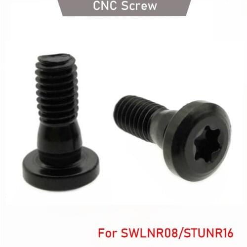 CNC Tool Bar Accessories M3.5X13T M4.5X14W M5X14W Center Screw For SWLNR08 STUNR16 Etc Lathe Turning Rod Machine High Quality