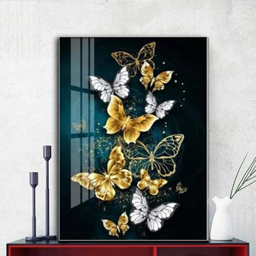 DIY Diamond 5D Eternal Love Diamond Painting Butterfly Round Diamond Mosaic Home Decor Diamonds Embroidery wedding