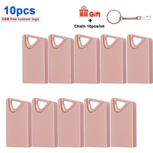 10pcs/lot free logo Super Mini usb 16GB/32GB/64GB usb flash drive pendrive 8GB usb disk pen drive memory stick for gift