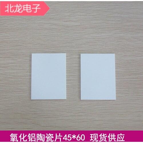 Alumina ceramic sheet 40*40*1.0 non-porous ceramic sheet 40*56/40*92/40*70 insulated heat sink