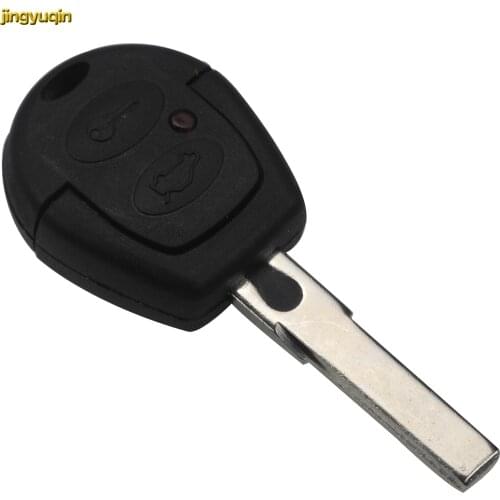 Jingyuqin Remote Key Shell for VW Polo Golf Jetta Sharan for Seat Ibiza Leon Toledo Mii Altea for SKODA FABIA OCTAVIA Replacemen