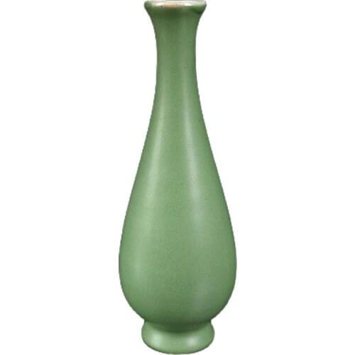 Chinese Old Porcelain Tea Powder Glaze Vase