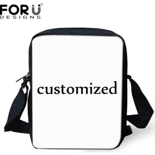 FORUDESIGNS Custom Mini Messenger Bag for Women High Quality Children Girls Boys Crossbody Bags Small Portable Shoulder Bags